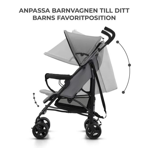 Bērnu ratiņi Kinderkraft KSTIK000GRY0000 Pelēks 1 Daudzums