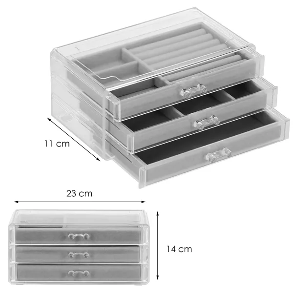 Jewelry organizer Springos HA1045 23x14x11cm