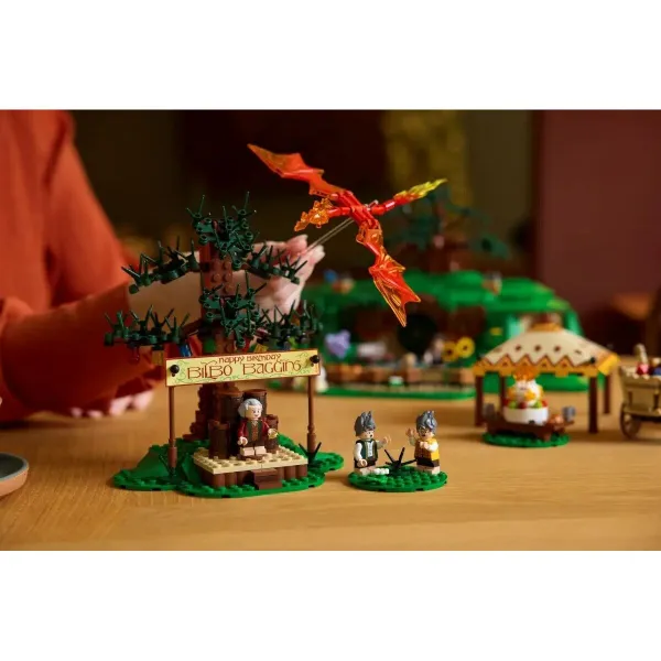 Statybos rinkinys Lego ICONS 10354 The Lord of the Rings: The Shire 2017 Dalys
