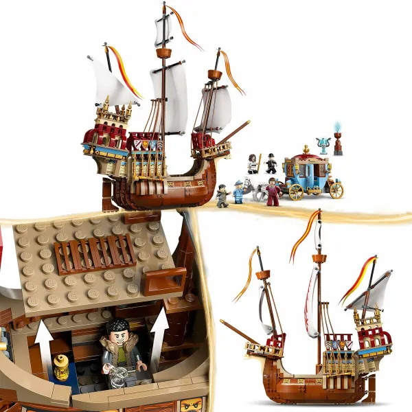 Строительный набор Lego HARRY POTTER 76440 TriWizard Tournament: The Arrival 1229 Предметы
