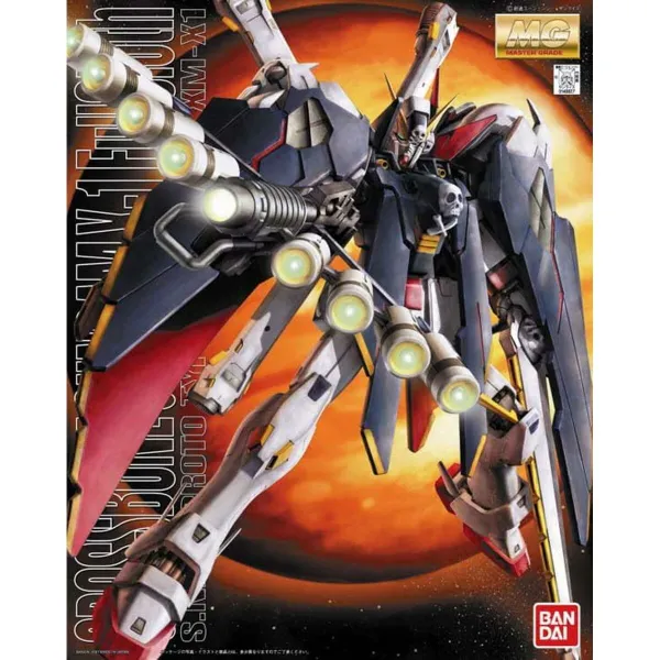 Kolekcionuojamos figūros Bandai MG 1/100 CROSSBONE GUNDAM X1 FULL CLOTH BL