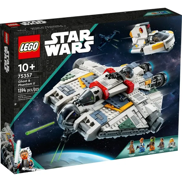 Celtniecības Komplekts Lego STAR WARS 75357 Ghost & Phantom II 1394 Daudzums