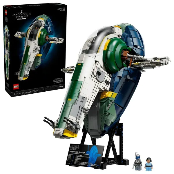 Строительный набор Lego STAR WARS 75409 Jango Fett's Starship 2970 Предметы