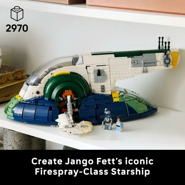 Construction set Lego STAR WARS 75409 Jango Fett's Starship 2970 Pieces