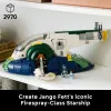 Строительный набор Lego STAR WARS 75409 Jango Fett's Starship 2970 Предметы