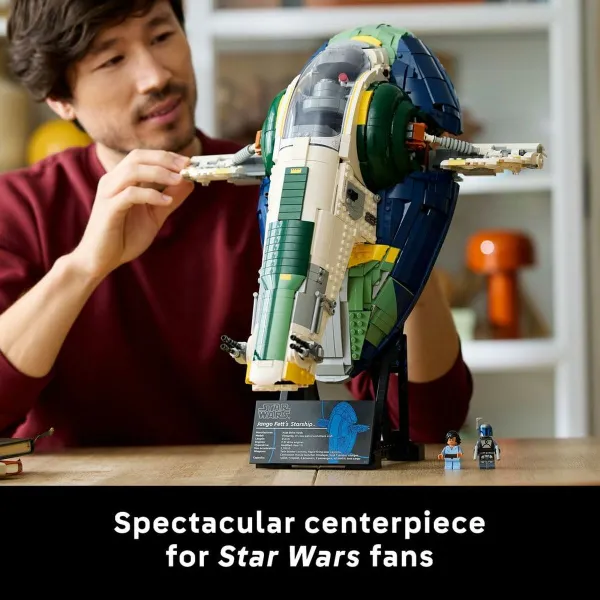 Celtniecības Komplekts Lego STAR WARS 75409 Jango Fett's Starship 2970 Daudzums
