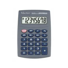 Calculator Vector KAV VC-210III Grey Plastic