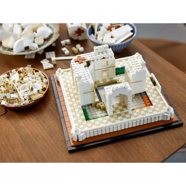Statybos rinkinys Lego 21056 Taj Mahal 2022 Dalys