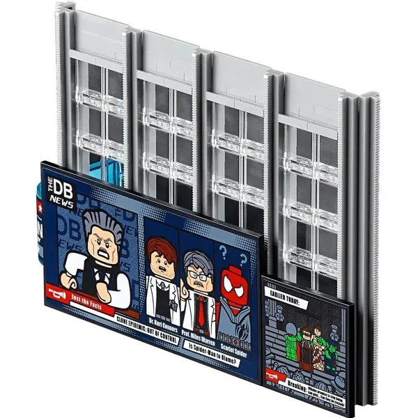 Statybos rinkinys Lego Marvel 76178 Spider-Man: Daily Bugle 3772 Dalys