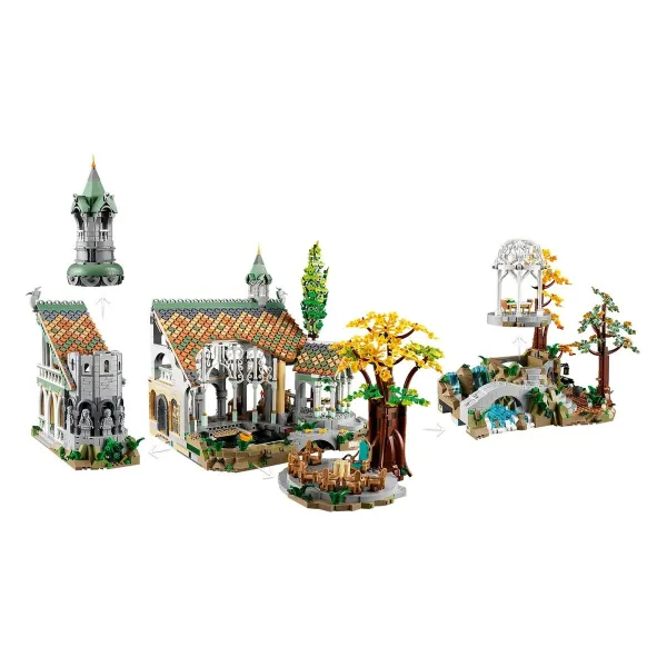 Playset Lego The Lord of the Rings: Rivendell 10316 6167 Daudzums 72 x 39 x 50 cm