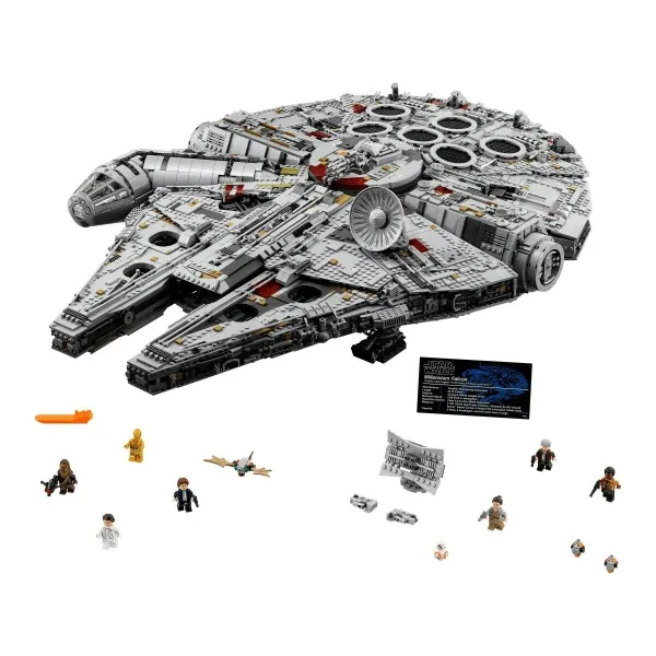 Construction set Lego Star Wars 75192 Millennium Falcon 7541 Pieces