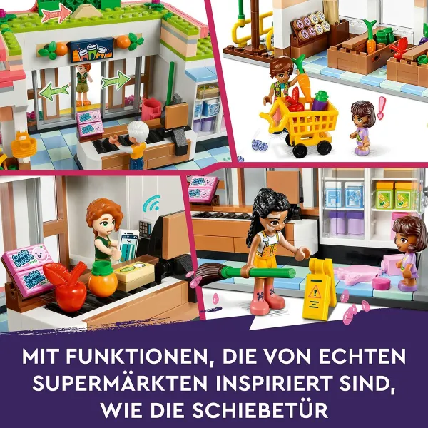 Строительный набор Lego 41729 Tienda de alimentación ecológica 830 Предметы