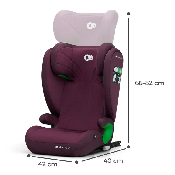 Auton Istuin Kinderkraft KCJUFI20RED0000 Purppura