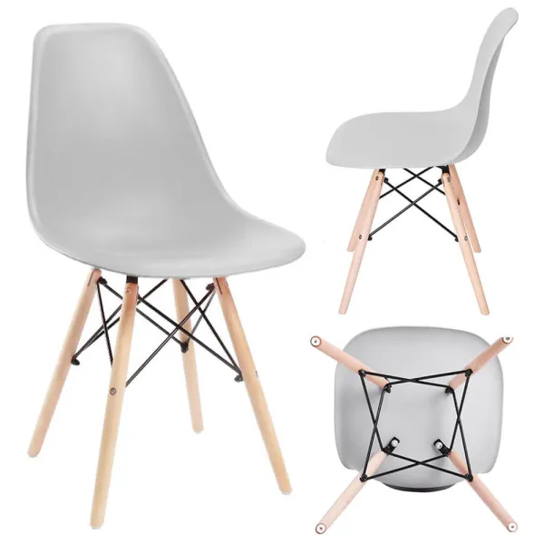 Milano chair Springos DC0004 light gray
