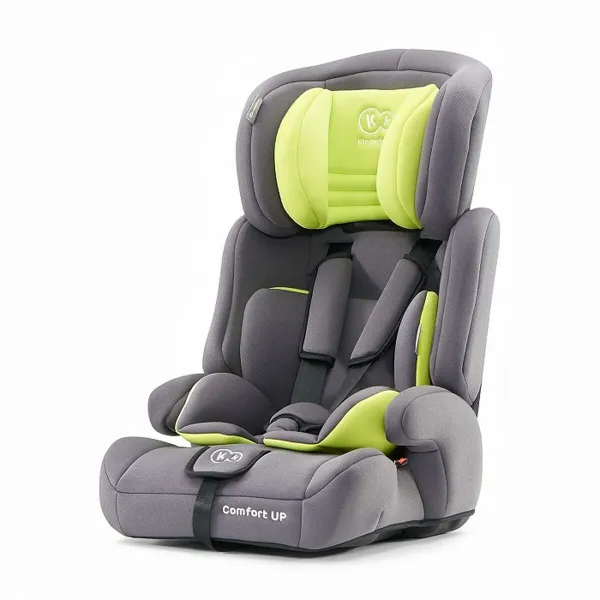 Auton Istuin Kinderkraft Comfort Up 9-36 kg Vihreä Harmaa Yksivärinen