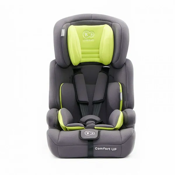 Automobilinė Kėdė Kinderkraft Comfort Up 9-36 kg Žalia Pilka Monochrominis
