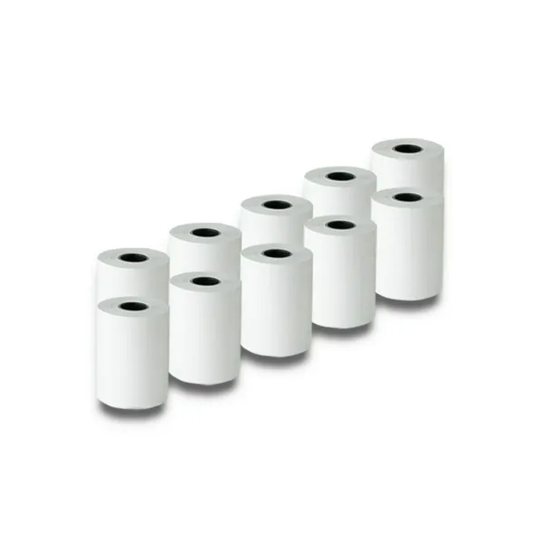 Terminio popieriaus rulonas Qoltec 51896 10 vnt. Balta 57 mm 20 m