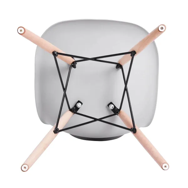 Milano-tuoli Springos DC0004 vaaleanharmaa
