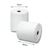 Termālā papīra rullis Qoltec 51892 10 gb. 79 mm 80 m Balts