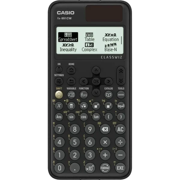 Mokslinis skaičiuotuvas Casio FX-991CW BOX Juoda