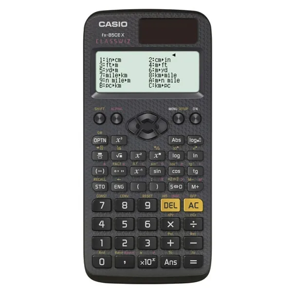 Tieteellinen laskin Casio FX-85CEX Musta