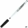 Marķiera Pildspalva Bic Velleda 1741 Baltā tāfele Melns (12 gb.)