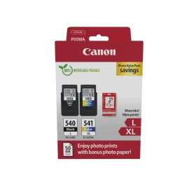Alkunperäinen mustepatruuna Canon PG-540L Noir + CL-541XL Couleur