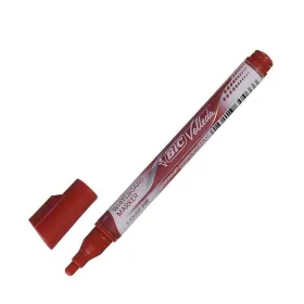 Whiteboard marker Bic 902089 Red Circular 12 Pieces