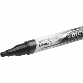 Whiteboard marker Bic Velleda Black 12 Pieces
