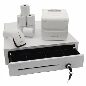 Cash Register Drawer approx! APPPOSPACK4180WH2D White