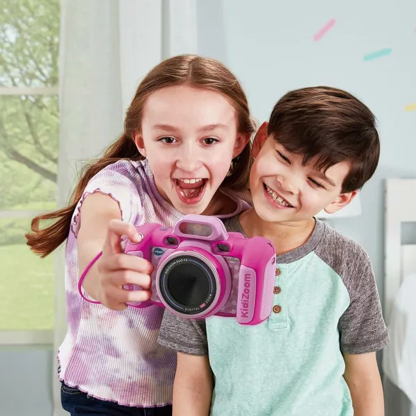 Детский фотоаппарат Vtech Kidizoom Duo DX Розовый
