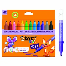 Set of Felt Tip Pens Bic 517250 Multicolour (12 Units)