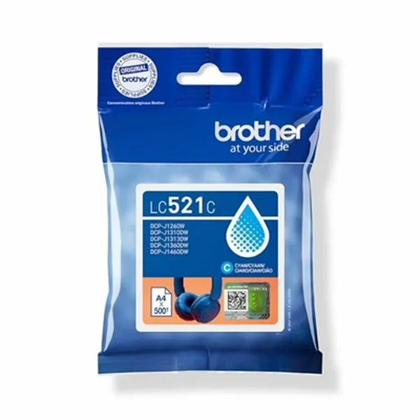 Original Ink Cartridge Brother LC521C Cyan