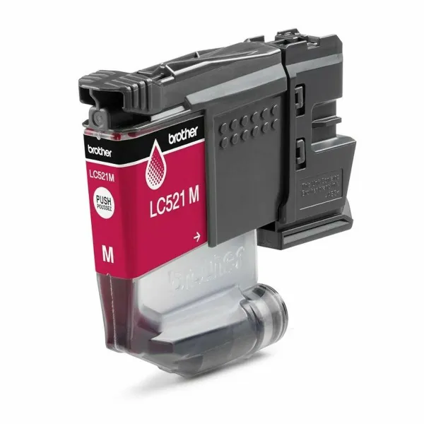 Originali rašalo kasetė Brother LC521M Rožinė