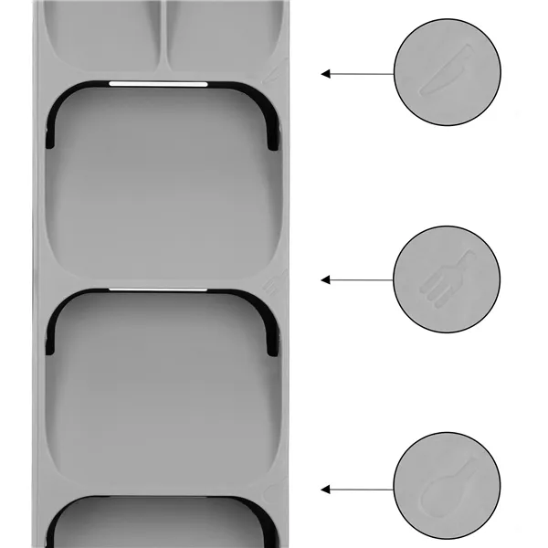 Cutlery organizer for drawer Springos HA3067