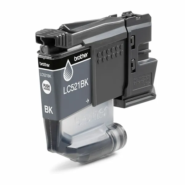Картридж с оригинальными чернилами Brother LC521BK Чёрный