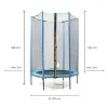 Kids Trampoline with Safety Enclosure Zuply InnovaGoods