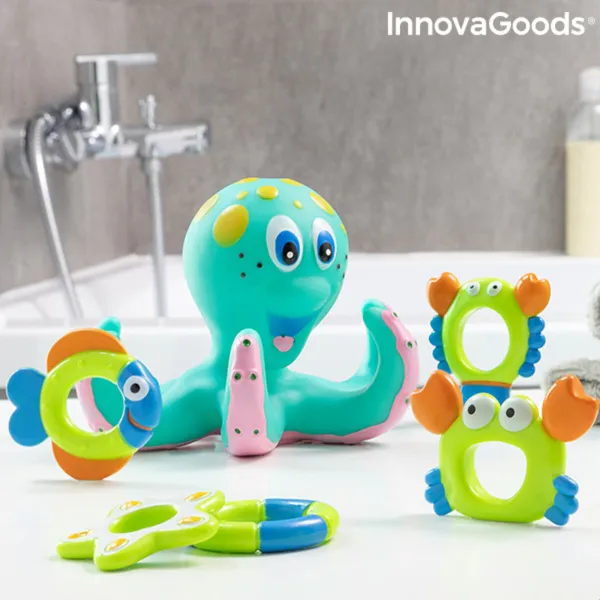 Peldošs Astoņkājis ar Gredzeniem Ringtopus InnovaGoods (Atjaunots B)