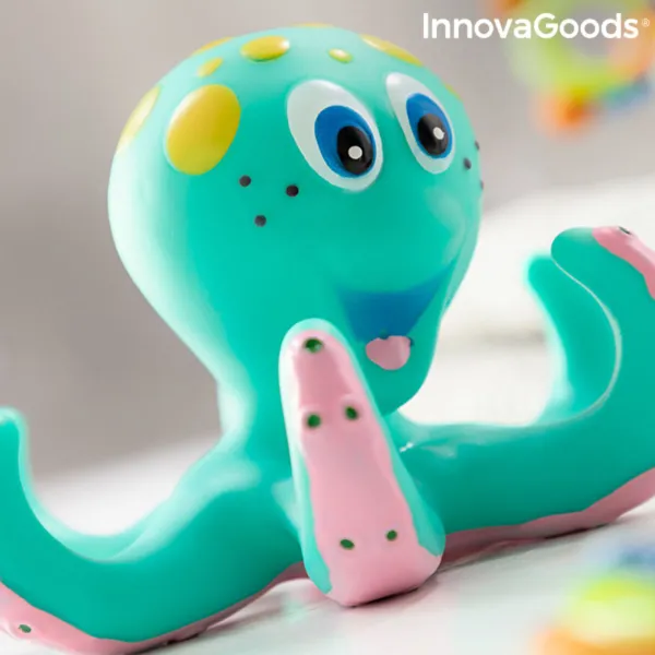 Kelluva mustekala ja renkaat Ringtopus InnovaGoods (Kunnostetut Tuotteet B)