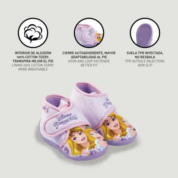 Kotitossut Disney Princess Pinkki