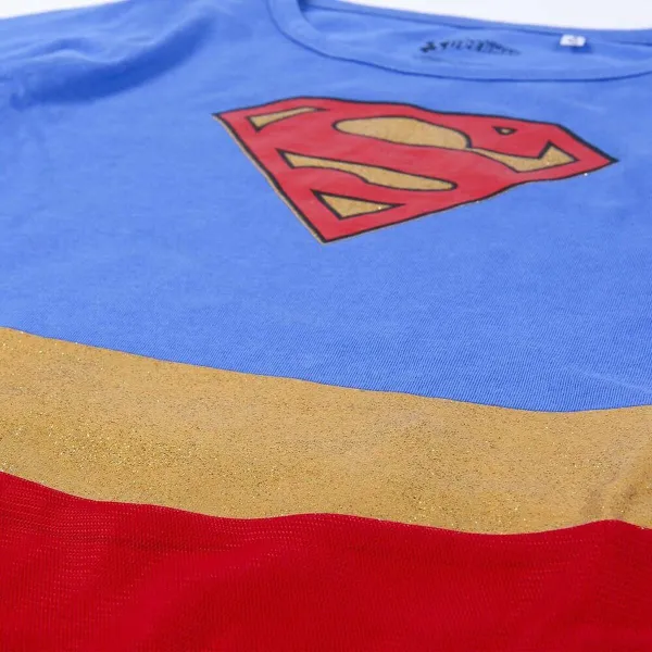 Kleita Superman Zils Sarkans
