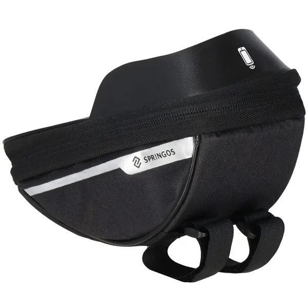 Bicycle bag with phone holder Springos BA0024