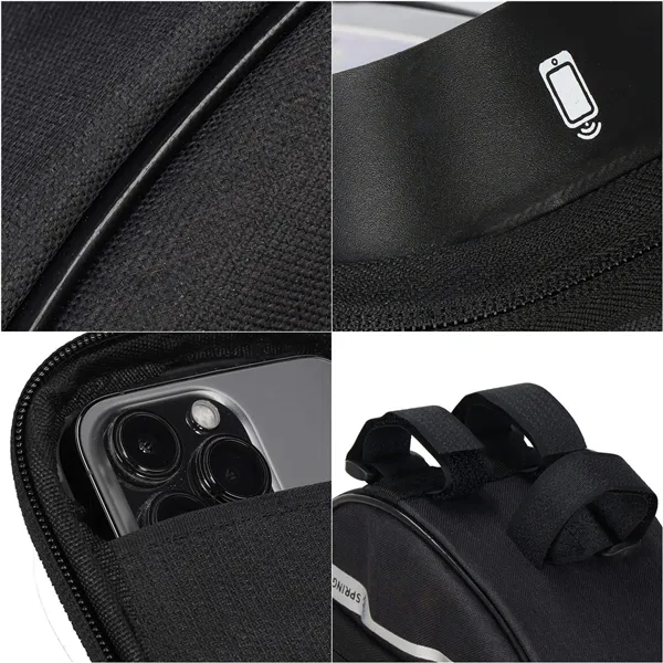 Bicycle bag with phone holder Springos BA0024