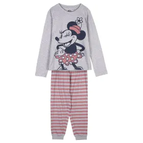 Pižama Vaikiškas Minnie Mouse Pilka