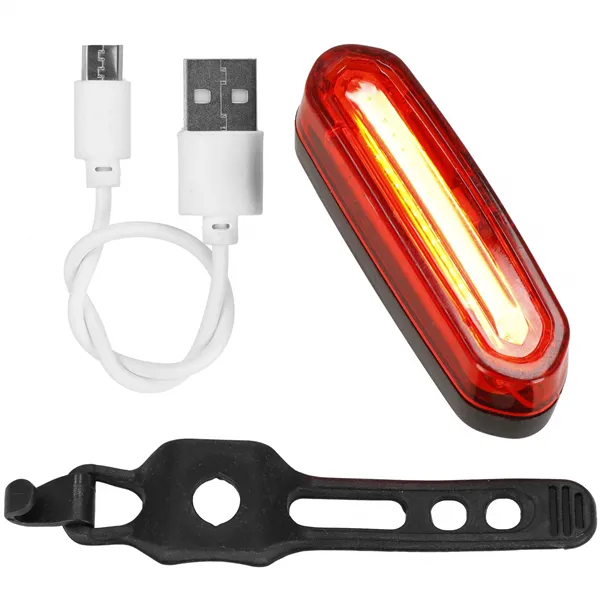 Bicycle rear light Springos BA0057 usb