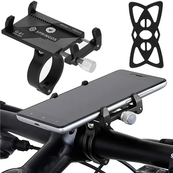 Bicycle phone holder Springos BA0059