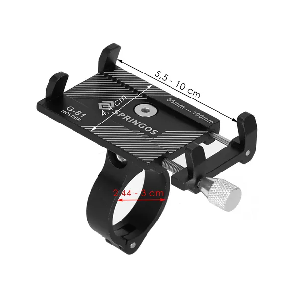 Bicycle phone holder Springos BA0059