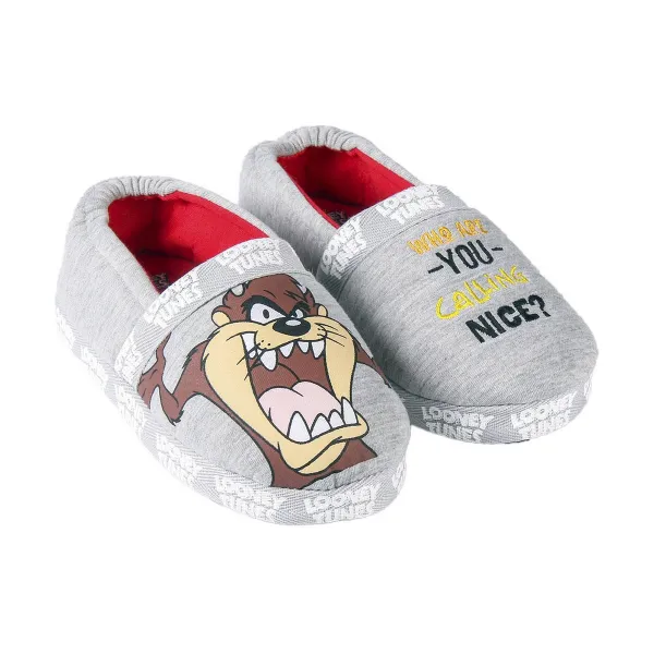 Kotitossut Looney Tunes Vaaleanharmaa