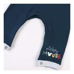 Mazuļu Garpiedurkņu Kombinezons Mickey Mouse Zils