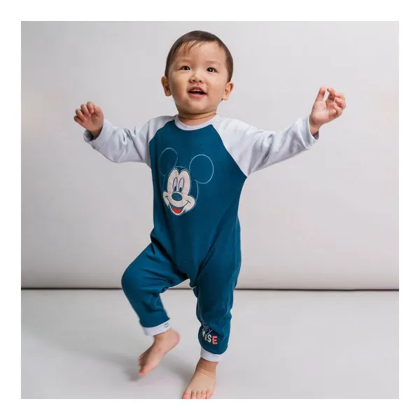 Ползунки с длинным рукавом Mickey Mouse Синий